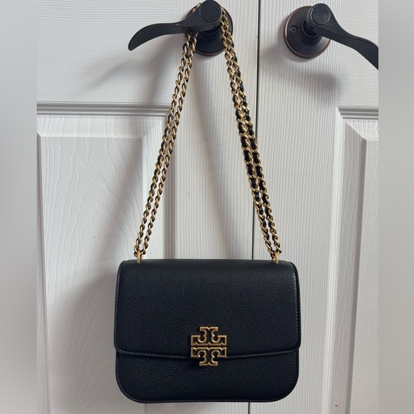 Tory Burch Black Leather Crossbody Bag